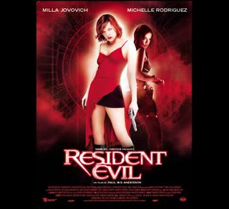 Affiche de 'Resident evil'.