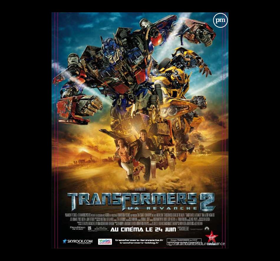 Affiche de "Transformers 2 - La revanche"