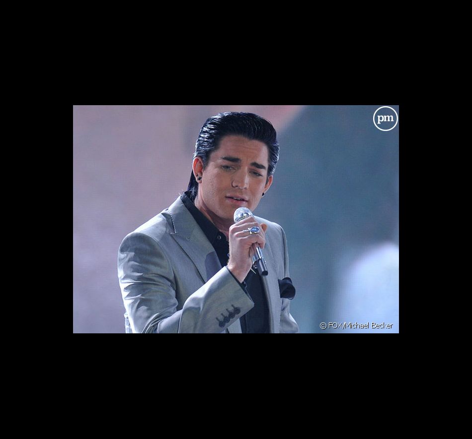 Adam Lambert sur le plateau d American Idol