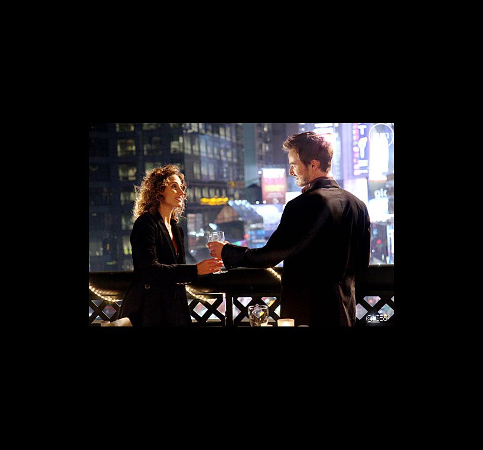 Melina Kanakaredes et Kerr Smith dans "Les Experts : Manhattan"