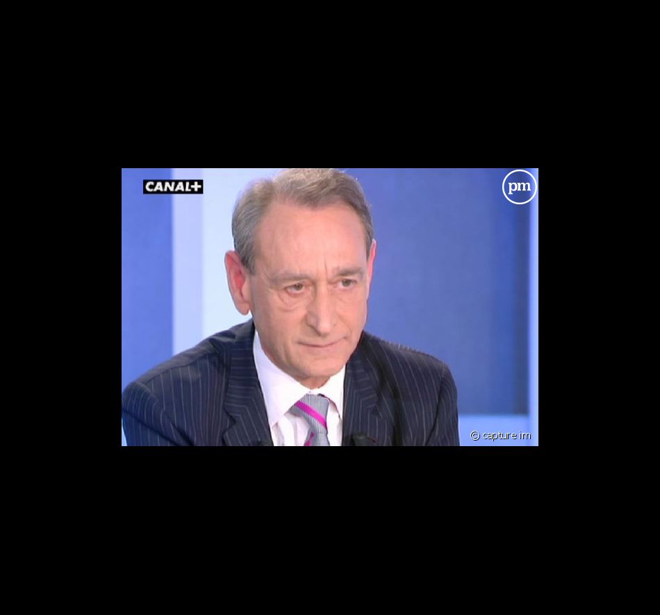 Bertrand Delanoë, lors du débat organisé par Canal +.