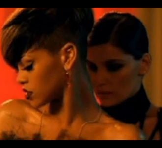 Rihanna et Laetitia Casta dans le clip de 'Te Amo'