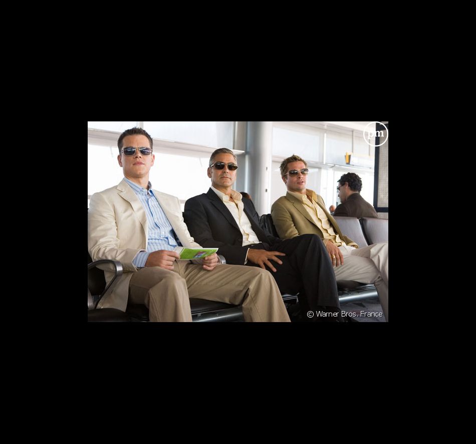 Matt Damon, George Clooney et Brad Pitt dans "Ocean's thirteen"