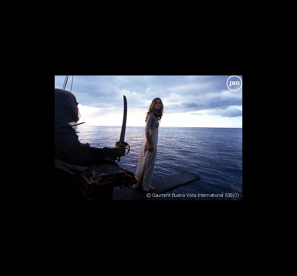 Keira Knightley dans "Pirates des Caraïbes, la malédiction du Black Pearl".
