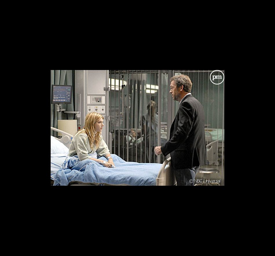  Katheryn Winnick et Hugh Laurie dans "Dr House"