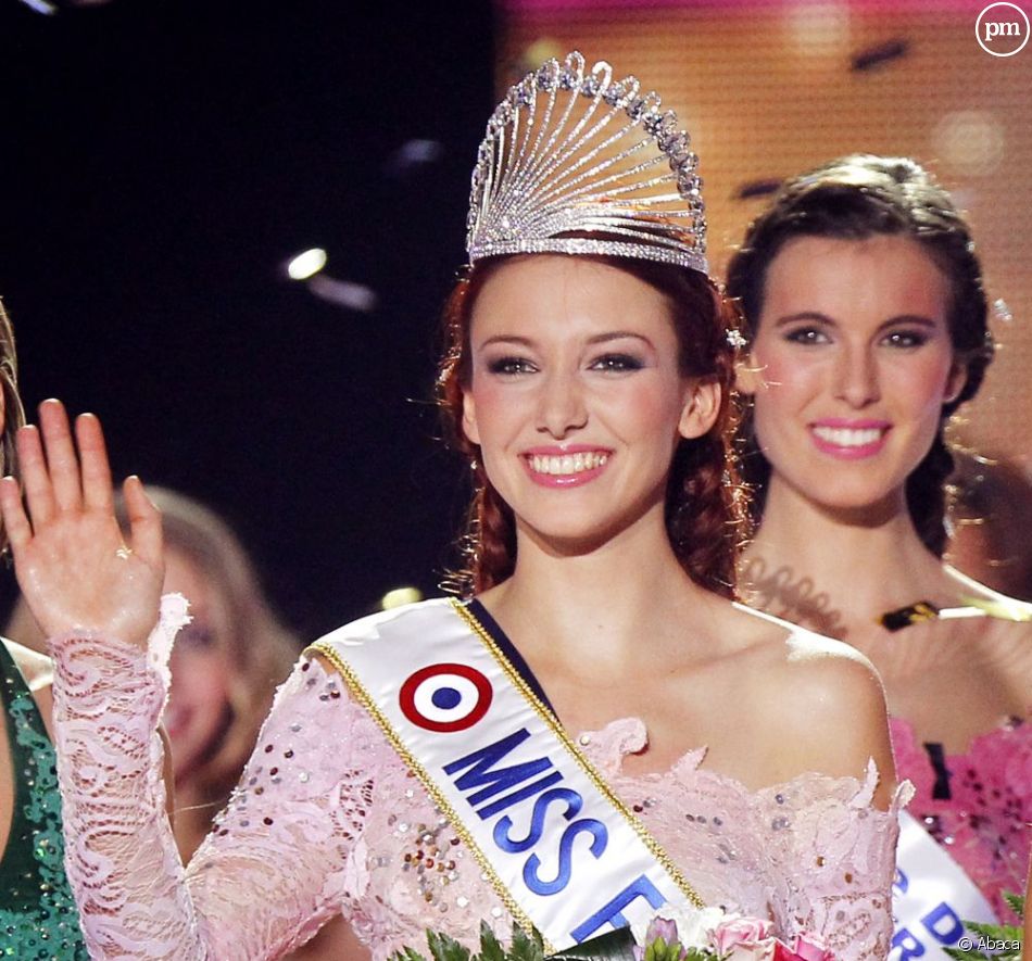 Delphine Wespiser, élue Miss France 2012.<br />