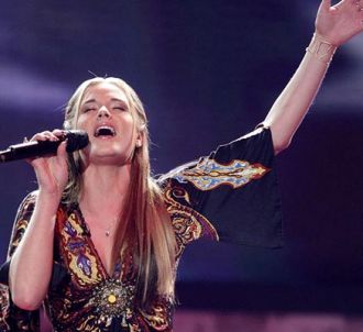 Kristy Lee Cook sur le plateau d'American Idol