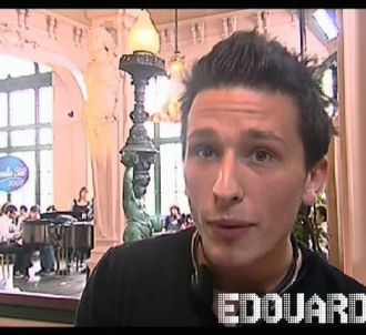Edouard, candidat à Nouvelle Star 2008.