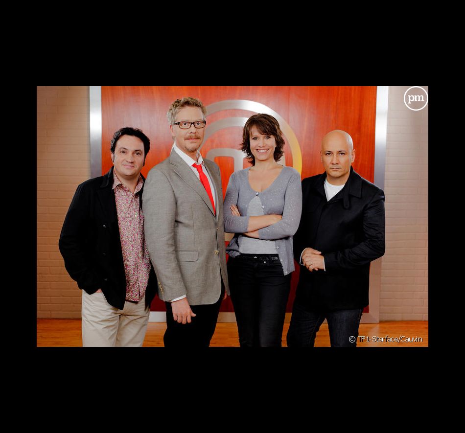 Le jury de l'émission Masterchef sur TF1