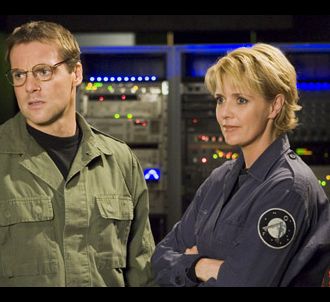 Michael Shanks et Amanda Tapping dans 'Stargate SG-1'