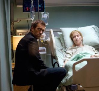 Hugh Laurie et Janel Moloney dans 'Dr House'