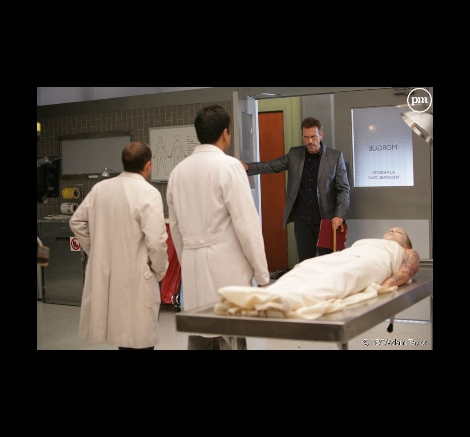 Peter Jacobson, Kal Penn et Hugh Laurie dans "Dr House"