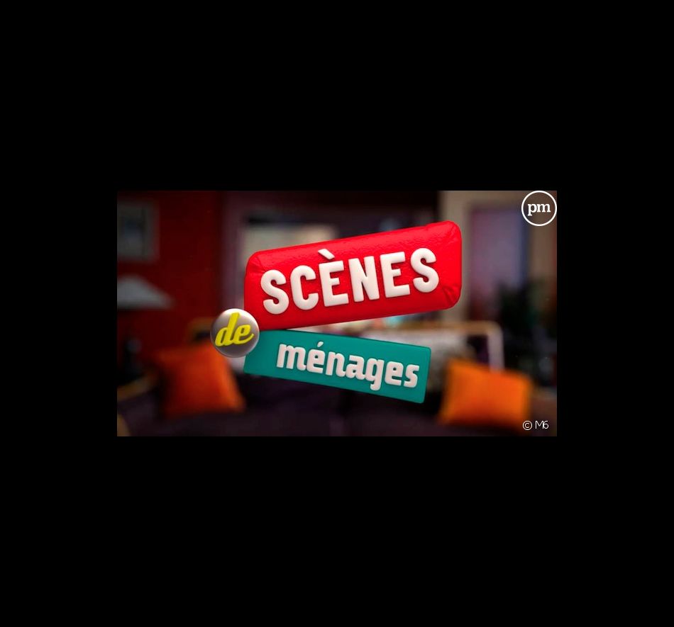 Le logo de la série "Scènes de ménage" sur M6