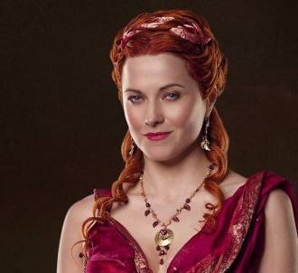 Lucy Lawless dans 'Spartacus : le sang des gladiateurs'...