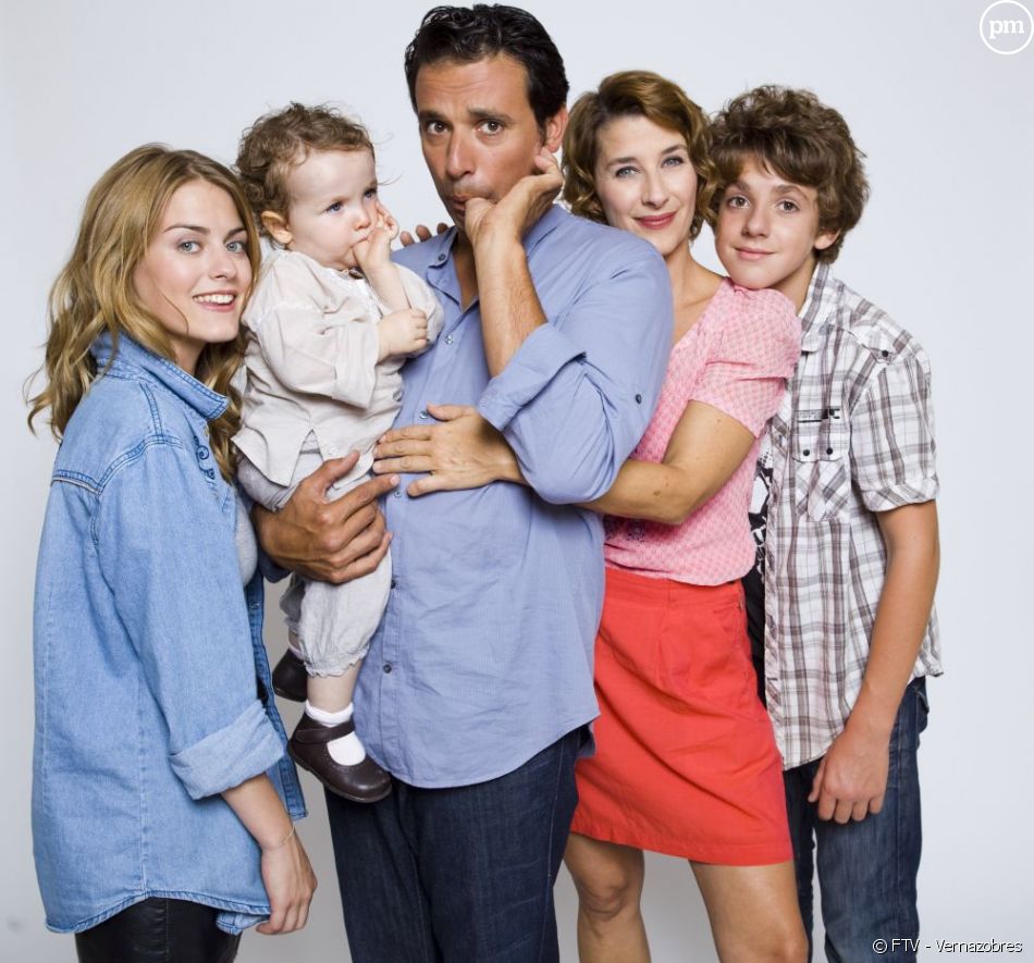 La famille Bouley dans la série "Fais pas ci, fais pas ça" sur France 2