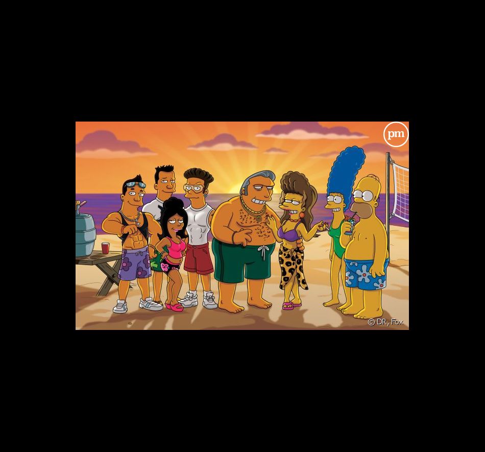 Les Simpson, saison 22, tout le monde à la plage