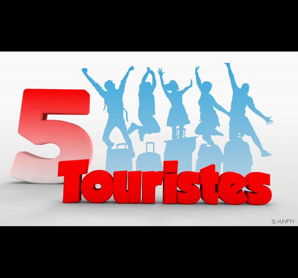 Le logo de l'émission "5 Touristes" (France 2).