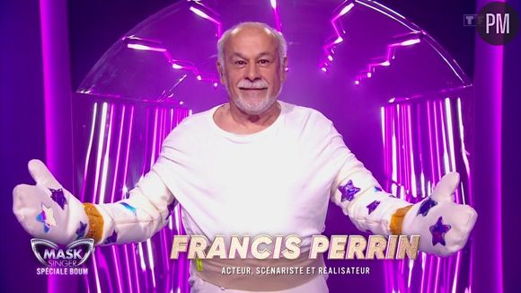L'acteur Francis Perrin était sous le costume du Doudou.
