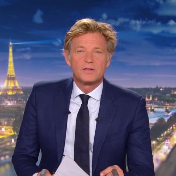 Laurent Delahousse aux commandes du '"20 Heures" de France 2 hier soir.