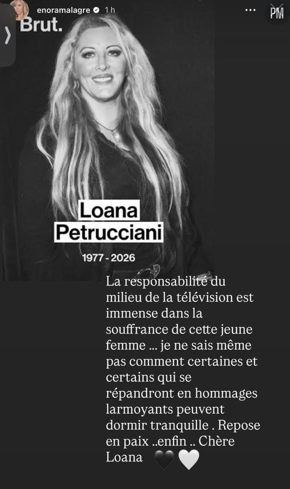 La story d'Enora Malagré