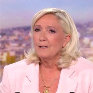 Marine Le Pen invitée du "20 Heures" de TF1 hier soir.