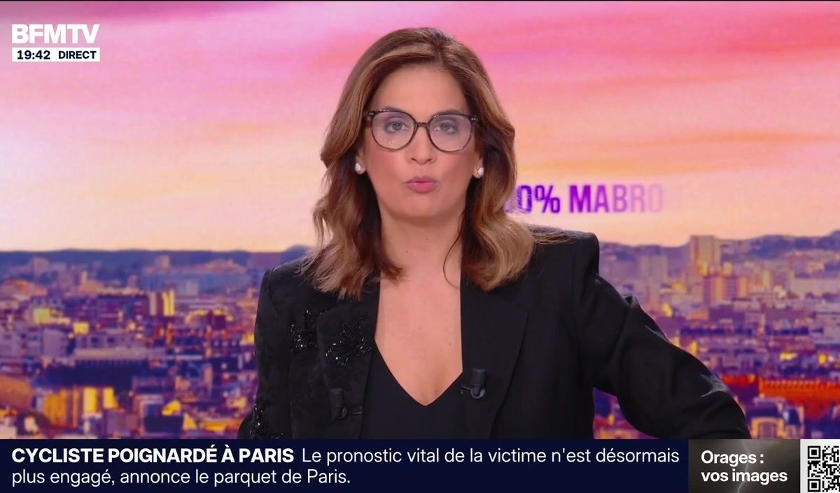 Audiences : Sonia Mabrouk dépasse (déjà) les 400.000 téléspectateurs sur BFMTV