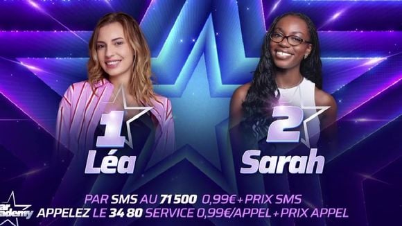 "Star Academy" : Qui de Léa ou Sarah doit rester et se qualifier pour la finale ? Votez dans notre sondage