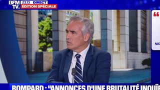 "Vous ne savez qu'être désagréable !" : Accusé de "ne pas avoir travaillé avant l'interview", Bruno Jeudy s'emporte face à Manuel Bompard sur BFMTV
