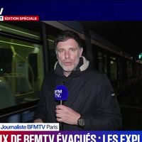 Les locaux de BFMTV évacués suite à une alerte à la bombe, l'antenne interrompue pendant plus de 2h30