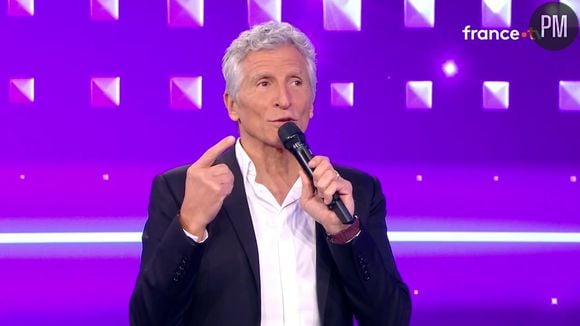 Nagui aux commandes de "N'oubliez pas les paroles !" sur France 2.