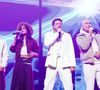Patrick Bruel, Shy'm, Gaëtan Roussel, Ycare et Amel Bent sur la scène des Enfoirés 2025 à Montpellier