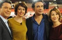 Valérie Bonneton au bord des larmes dans "C à vous"