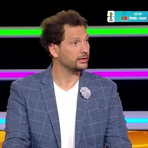 Eric Antoine aux commandes de "La roue de la fortune" sur M6.