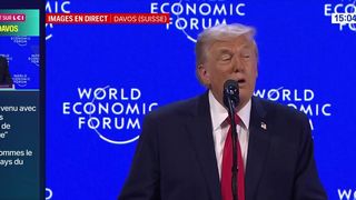 Audiences : Record historique pour "LCI Direct", BFMTV proche de CNews... Donald Trump à Davos booste les chaînes infos