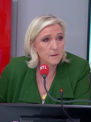 Marine Le Pen refuse de répondre à une question de Thomas Sotto sur RTL