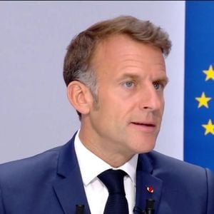 Emmanuel Macron dans "L'événement" sur France 2.