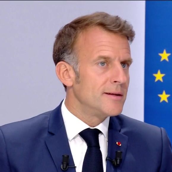 Emmanuel Macron dans "L'événement" sur France 2.