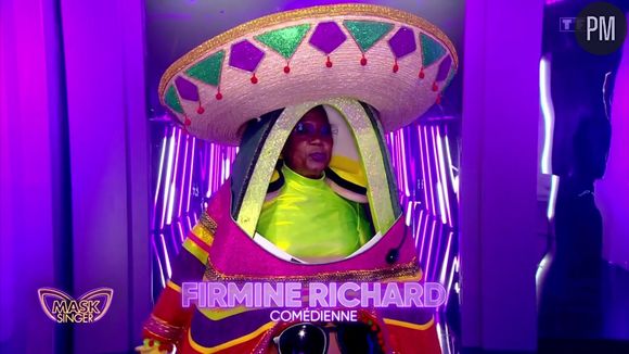 La comédienne Firmine Rihard se cachait derrière le costume de l'Avocat.