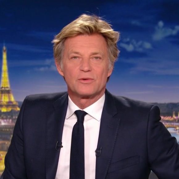 Laurent Delahousse aux commandes du "20 Heures" de France 2.