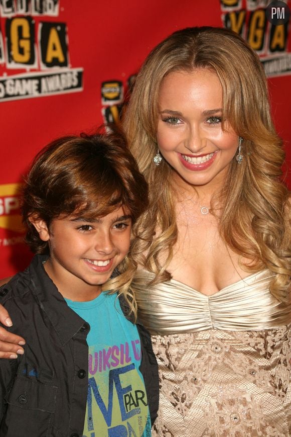 08 December 2006 - Los Angeles, California. Hayden Panettiere and brother Jansen. Spike TV's 2006 Video Game Awards at the Galen Center - Arrivals. (Credit Image: © Byron Purvis/AdMedia via ZUMA Press Wire)
