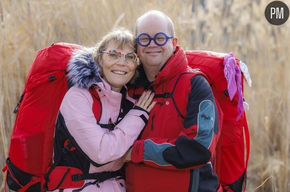 Claire et Eric de "Pékin Express, la route des glaces"