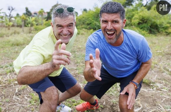 William et Christophe, les frères aveyronnais, dans "Pékin Express : La route des tribus légendaires".