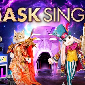 Le DJ, le Lynx, le Lapin et le Castor de "Mask Singer" saison 8.