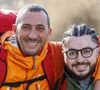 Fabien et Missak de "Pékin Express, la route des glaces"