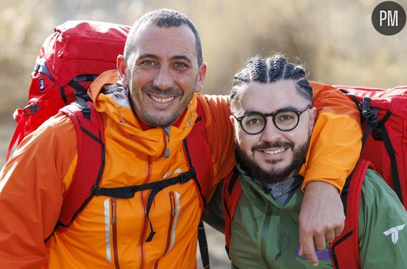 Fabien et Missak de "Pékin Express, la route des glaces"