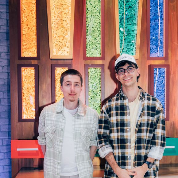 Aurélien et Alexis de "Lego Masters" 2025.