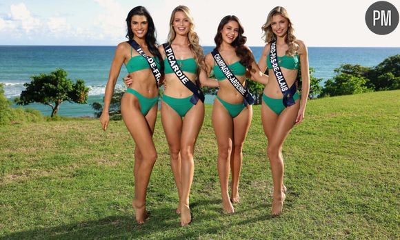 Miss Ile-de-France, Miss Picardie, Miss Champagne-Ardenne, Miss Nord-Pas-de-Calais.