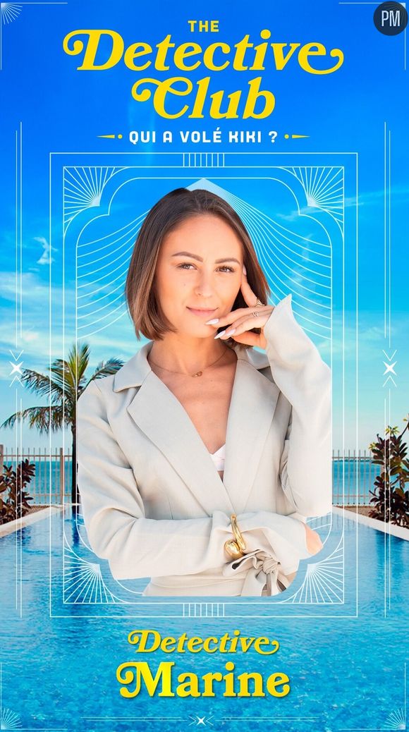 Marine, candidate de "The Detective Club"
