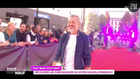 Jérôme Anthony, nouveau chroniqueur de Cyril Hanouna dans "Tout beau, tout neuf".