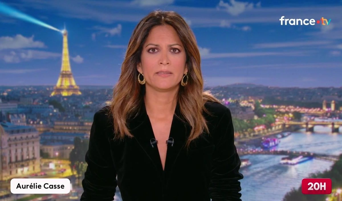 Audiences : Pour sa première semaine à la tête du "20 Heures" de France 2, Aurélie Casse réalise un joli exploit